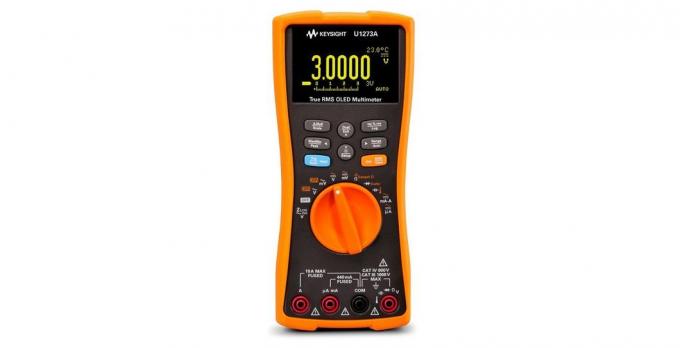 U1273A Handheld Digital Multimeter, 4 ½ Digit, IP54, OLED Display